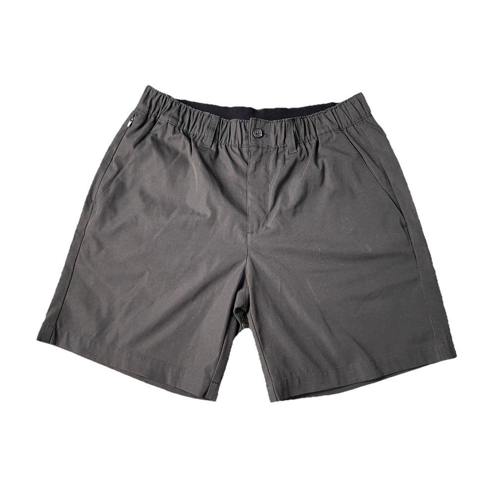 Wowie Shorts Mens Size Medium Black 7" Inseam Stretch Casual Hybrid Preppy